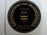 GTDA Aufkleber schwarz
